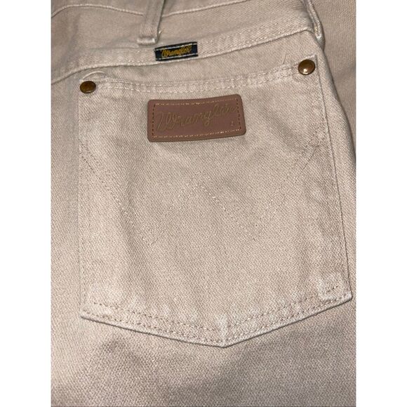Wrangler Cowboy Cut Denim Jeans Men's 40 x 34 High Rise Beige Casual 13MWZTN - Picture 5 of 6